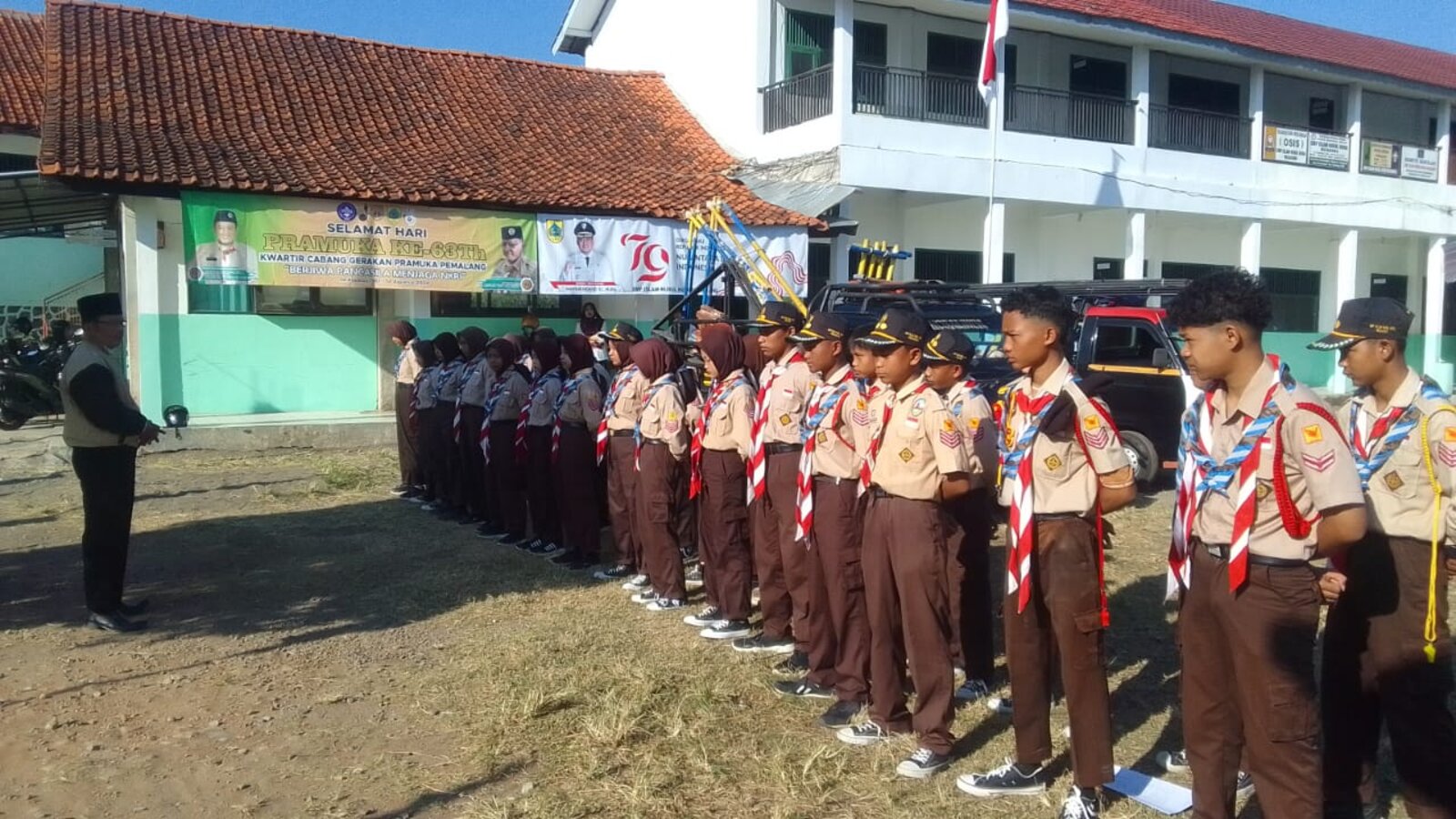 Keberangkatan Kemah Penggalang 